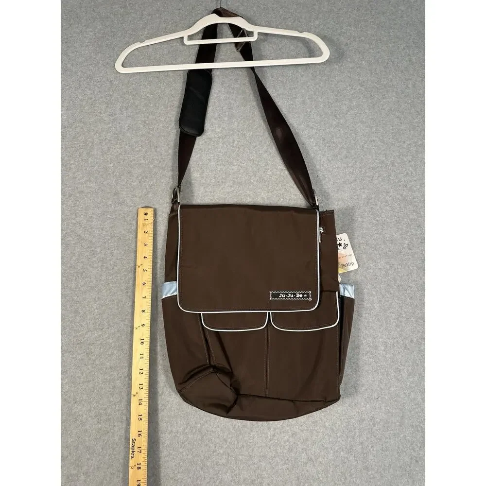 ju ju be diaper bag Brown And Baby Blue New With Tags Shoulder Strap